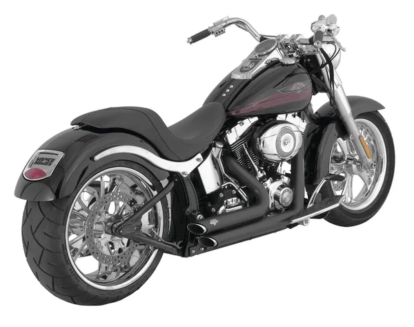 Vance & Hines 47221 Shortshots Staggered Exhaust System Black