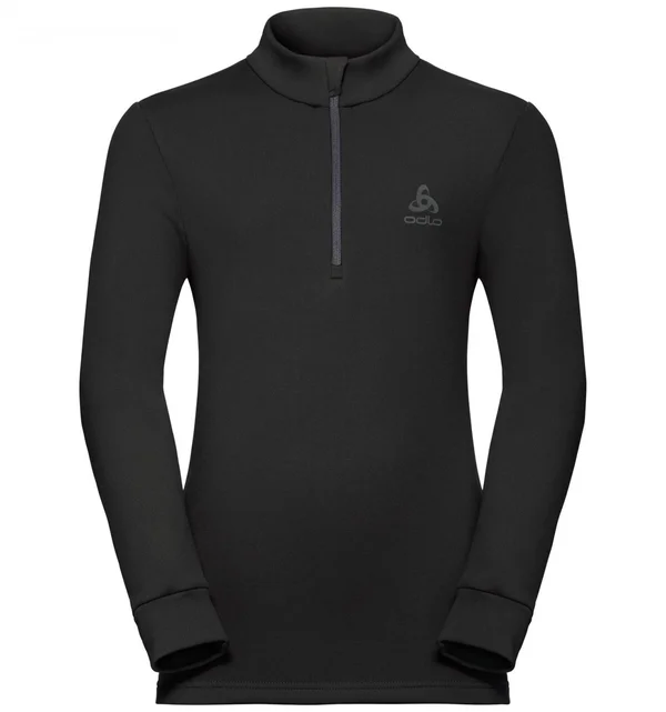 Odlo Kids Carve Warm 1/2 Zip Midlayer 14+ Black
