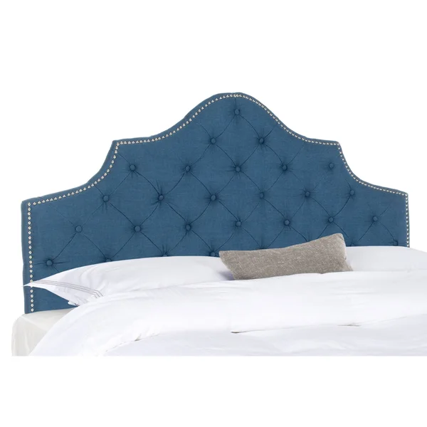 Safavieh Arebelle Upholstered Headboard, Blue, Queen