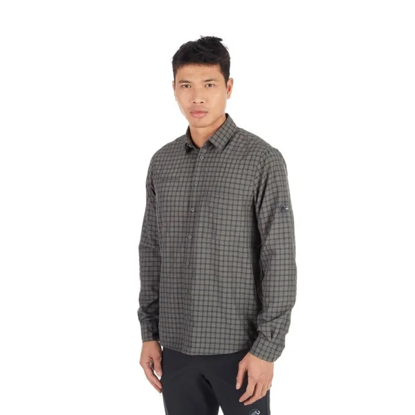 Mammut Lenni Long Sleeve Shirt - Men's Titanium - XL