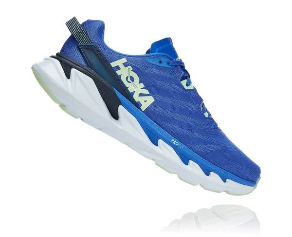 Hoka Men's Elevon 2 Road Running Shoes in Dazzling Blue/Green Ash - Size 7