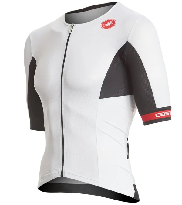 Castelli Free Speed Race Tri Jersey - Men's White - L