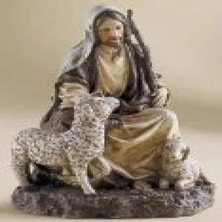 7.5 inch The Good Shepherd Figurine by Josephs Studio 27014