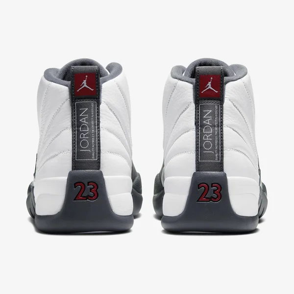 Air Jordan 12 Retro &White Grey& - 130690-160 - Size 8.5