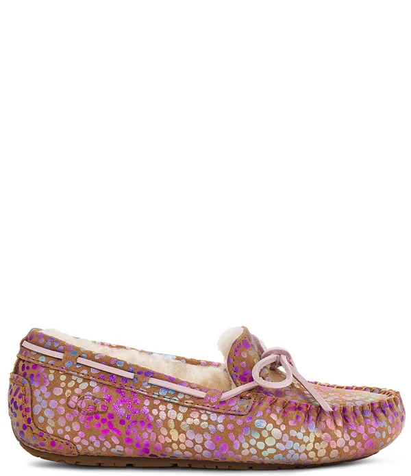 Ugg Dakota Spots - Girls 13 Toddler Brown Slipper Medium