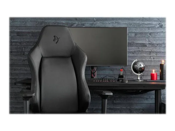 Arozzi Primo PU Leather Gaming Chair, Black