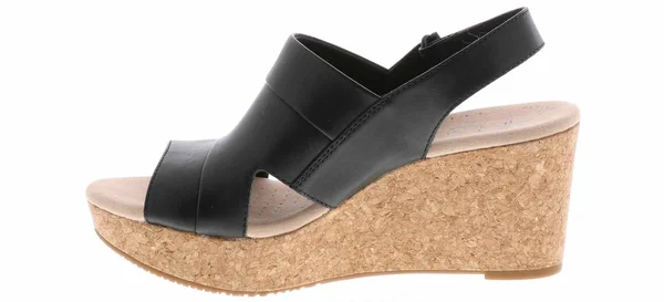 Clarks Annadel Ivory (Black Nubuck) Women's Shoes
