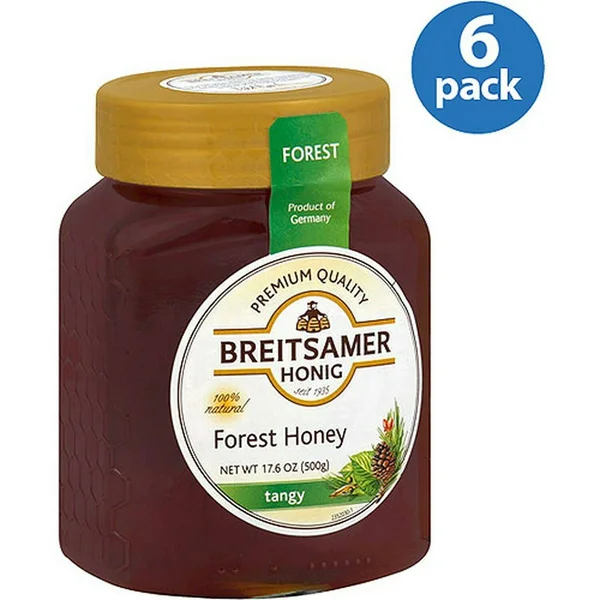 Breitsamer Honig Forest Honey 17.6 oz (Pack of 6)