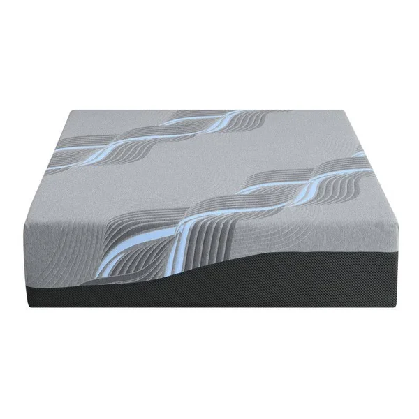 Wallace & Bay Cielo 14 in. Cooling Gel Memory Foam Mattress, Size: Full, Gray