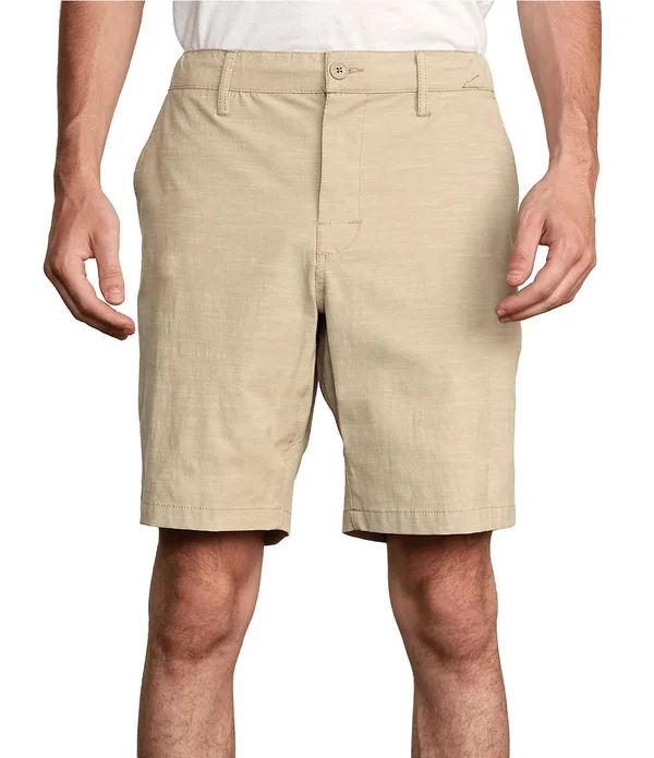 RVCA Back in Hybrid Walk Shorts - Khaki - 30