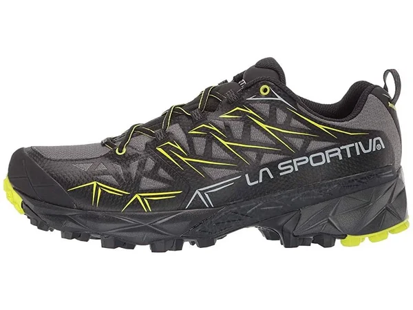 La Sportiva Men's Akyra GTX - Carbon/Apple Green - 41