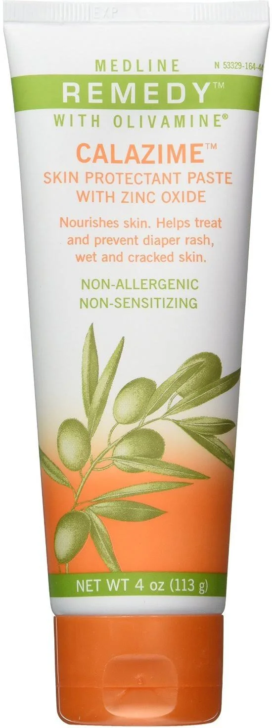 Remedy Calazime Skin Protectant Paste w/ Zic Oxide 4 oz Tube (Pack of 3)