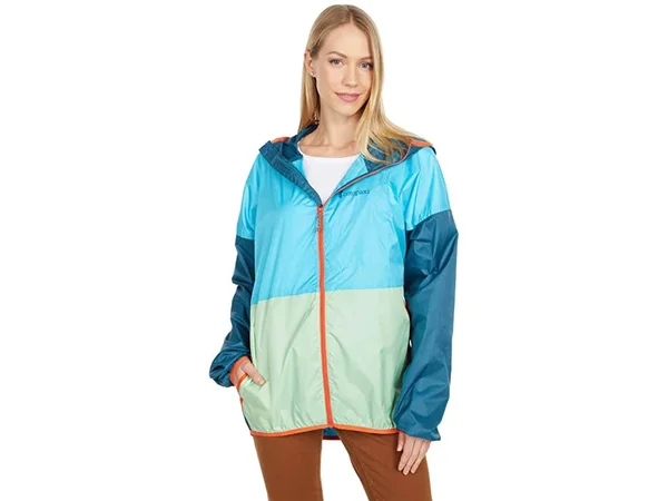 Cotopaxi Teca Full Zip Windbreaker Unisex Shark Tooth