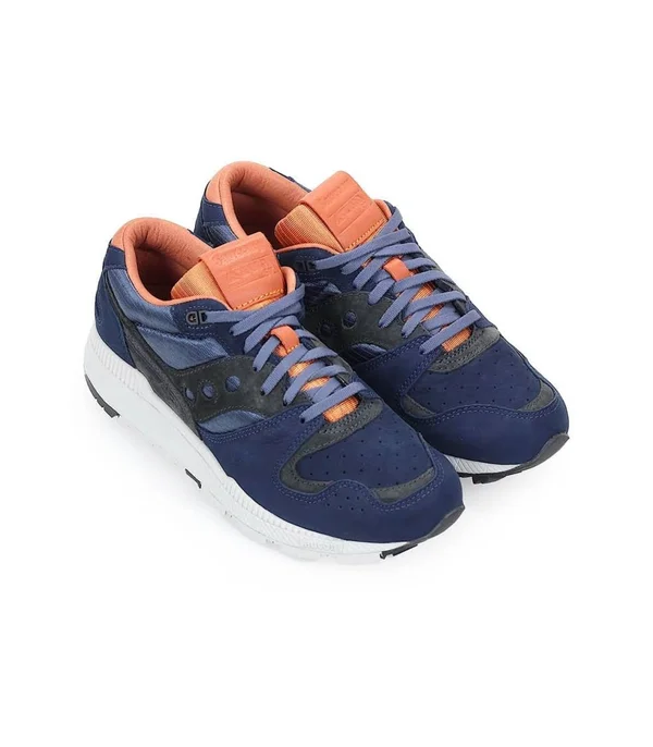 Saucony Azura Weathered Men's Sneaker, Navy/Brown, 11