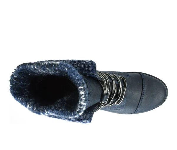 Women's Cliffs by White Mountain Duena Booties in Navy Size 6.5 Wide