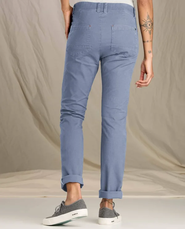Toad & Co Women's Earthworks Pant - 6 - High Tide