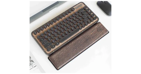 Azio Retro Wireless Keyboard, Compact, Elwood