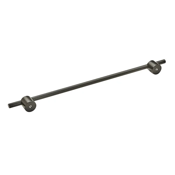 Amerock Transcendent 12-5/8 in (320 mm) Center-to-Center Matte Black Drawer Pull