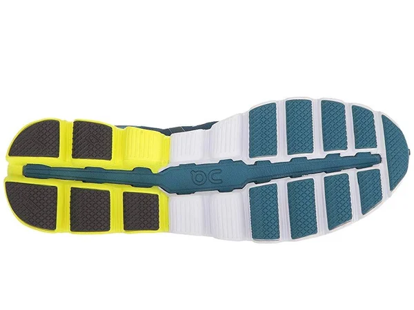 Men's ON Cloudflow Neon/Petrol, US Size 10