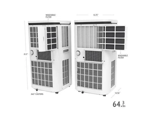 Rollicool 14, 000 BTU Portable Air Conditioner with Voice Control (100H-20)