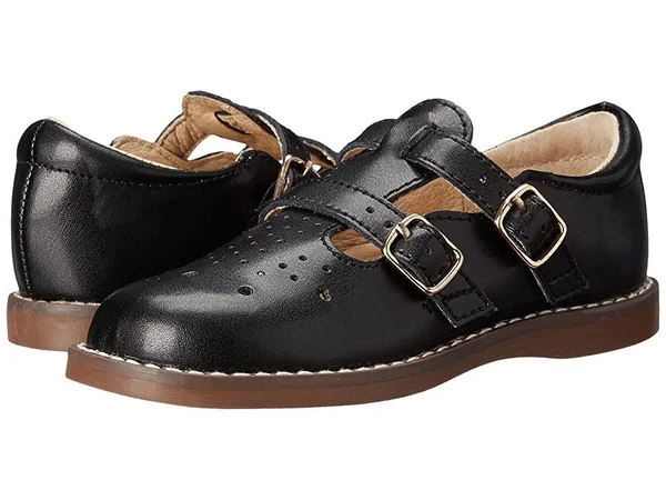 Footmates Danielle 3 (Infant/Toddler/Little Kid) Black, Infant Unisex, Size: 9.5 Toddler