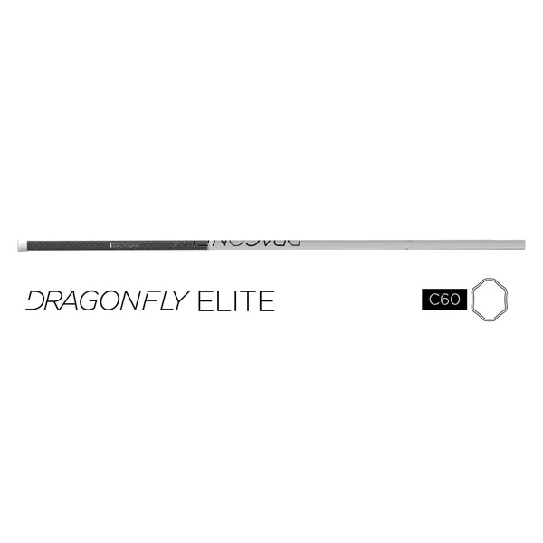 Epoch Dragonfly Elite Lacrosse Shaft - Defense - C60, iQ8 - White