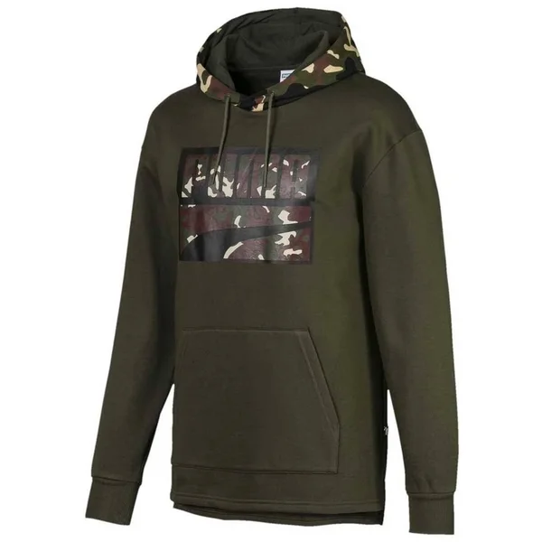 Puma Rebel Camo - Green - Hoodies