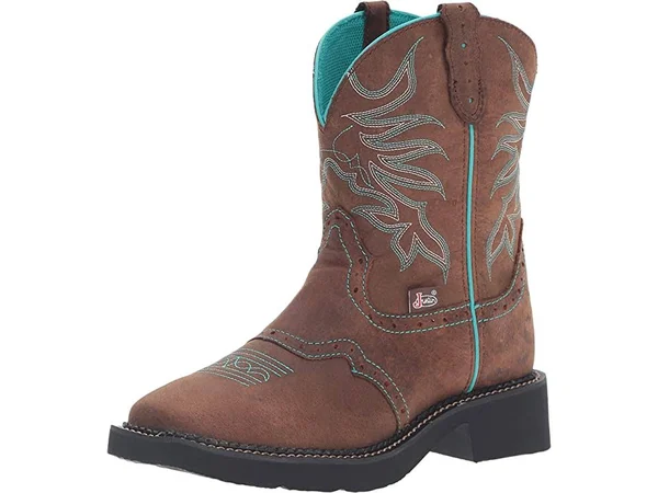 Justin Womens Chocolate Puma Gypsy Boots L9624