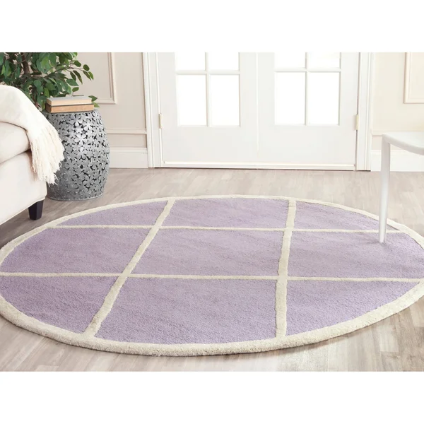 Safavieh Cambridge CAM136C Lavander - Ivory Rug 2&6x22 x 8& Runner