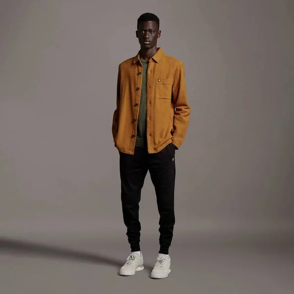 Lyle and Scott Crew Neck Merino Knit Jumper Green