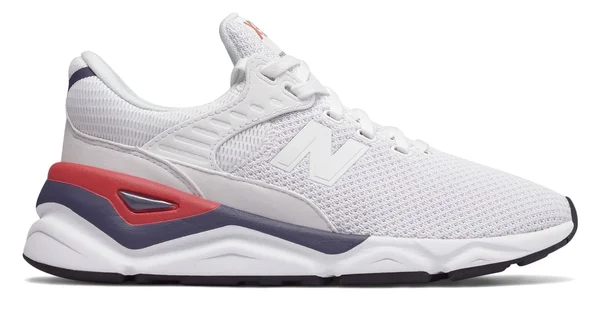 New Balance Women's X-90 Sneaker - Size: 10, White Munsell/Wild Indigo