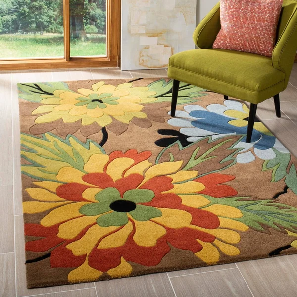 Safavieh Soho SOH761A 3&6x22 x 5&6x22 Brown - Multi Rug
