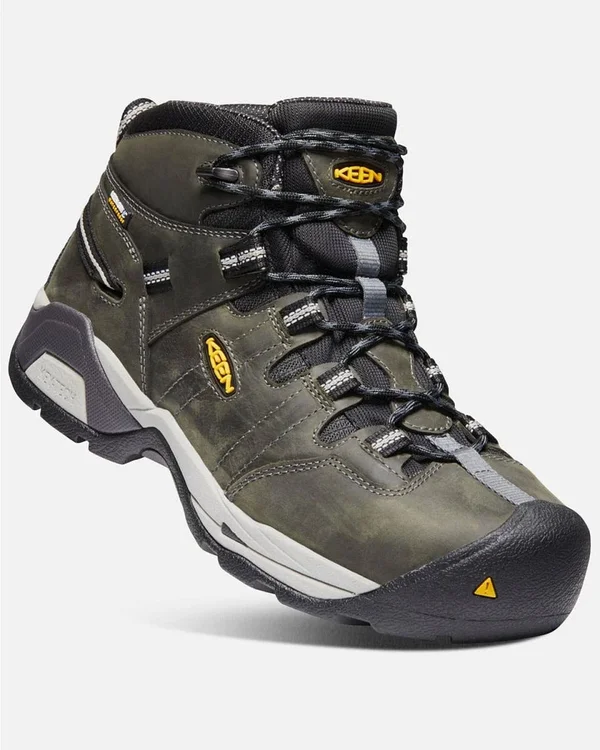 Keen Men's Detroit XT Waterproof Work Boots - Steel Toe