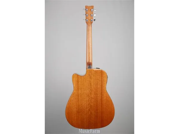 Yamaha FGX700SC Cutaway Solid Top Acoustic/Electric Guitar Natural