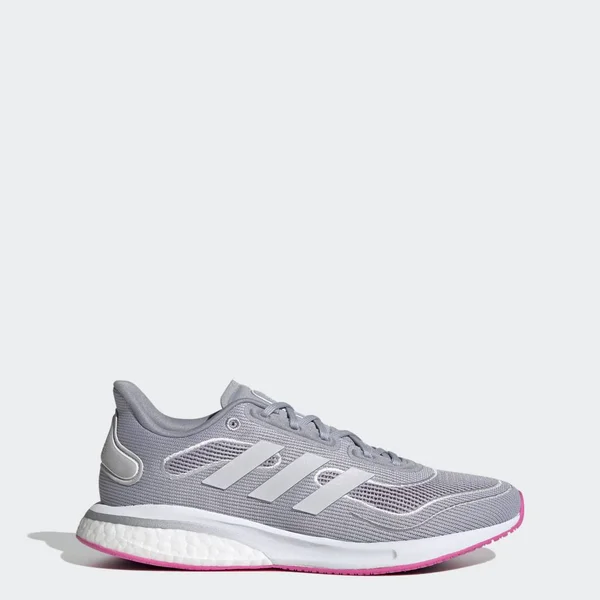 Adidas Supernova Shoes Halo Silver 9 - Womens Running Shoes