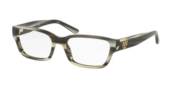 Tory Burch 2074 Eyeglasses 1050 - Olive Horn Women TY2074