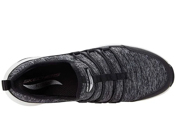 Skechers Women's Arch Fit Rainbow View Slip On - Black/White