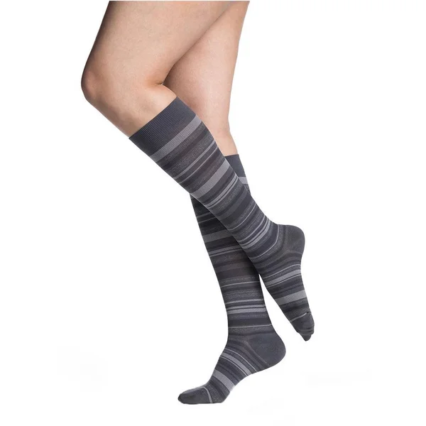 Sigvaris, Microfiber Shades Argyle, 20-30 mmHg, Women's, Knee High