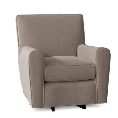 Venus 32x22 Wide Swivel Armchair Craftmaster Body Fabric: Fleek 41 - Arm Covers: No