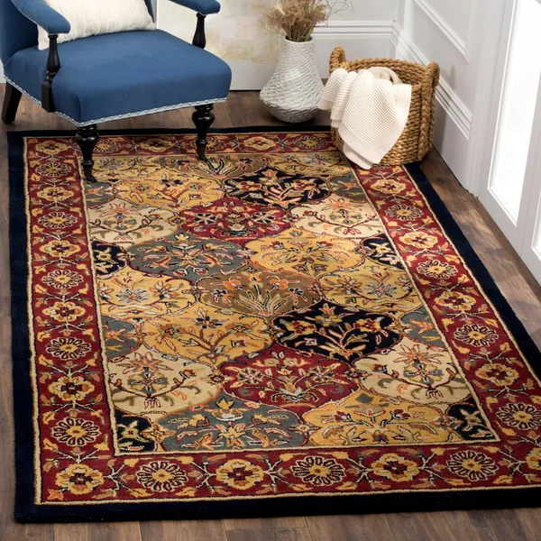Safavieh Heritage HG510A Area Rug - Multi/Navy - Size: 6 x 9 ft.