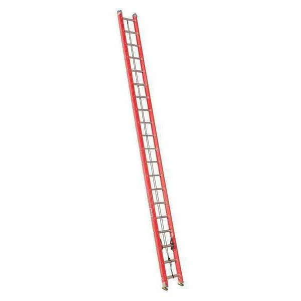 Westward 44yy40 40 ft Fiberglass Extension Ladder - 300 lb Load Capacity