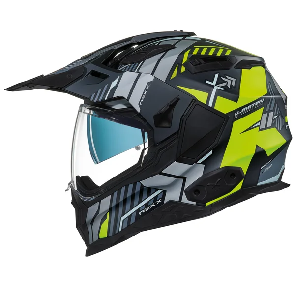 Nexx X.WED 2 Wild Country Helmet, black-yellow, Size L