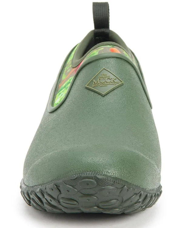 Muck Women's Muckster Low, Green Veggie, 6