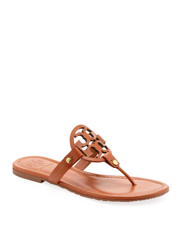 Tory Burch Miller Sandal - Leather - Vintage Vachetta 8