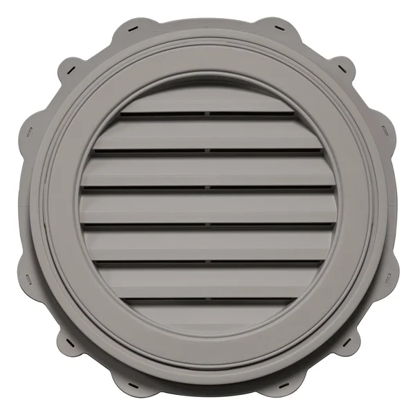 Mid America Round Vinyl Gable Vent - 22 inch - 199 Fieldstone by BuyMBS.com