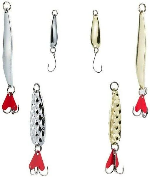 SKYSPER Fishing Lures Set with Tackle Box, Saltwater Freshwater Lures Including Spinners, Soft Plastic Worms, Crank Bait, Jigs