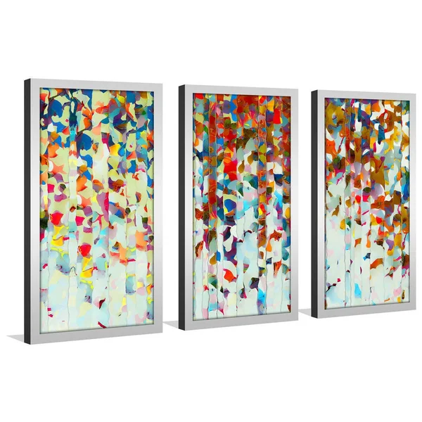 Picture Perfect International Mark Lawrence Psalm 19 7 Max Framed Plexiglass Wall Art, Set of 3, 13.5x22 W x 25.5x22 H x 1x22 D
