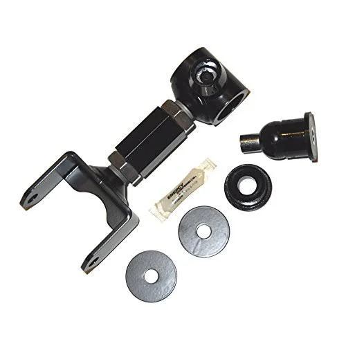Ju0026M Products - Hotpart 2005-2010 Ford Mustang Upper Control Arm Double Adjustable Street Black 23985B