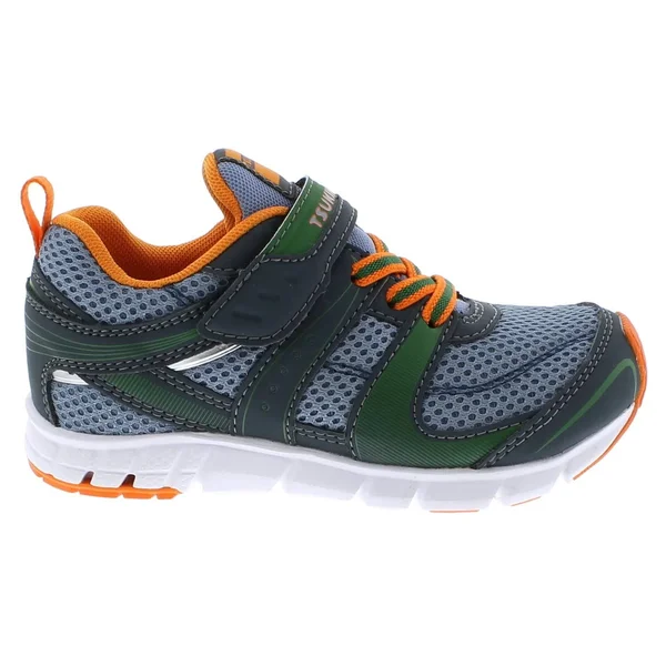 Tsukihoshi Kids Velocity (Toddler/Little Kid) Boys Shoes Charcoal/Sea : 9.5 Toddler M