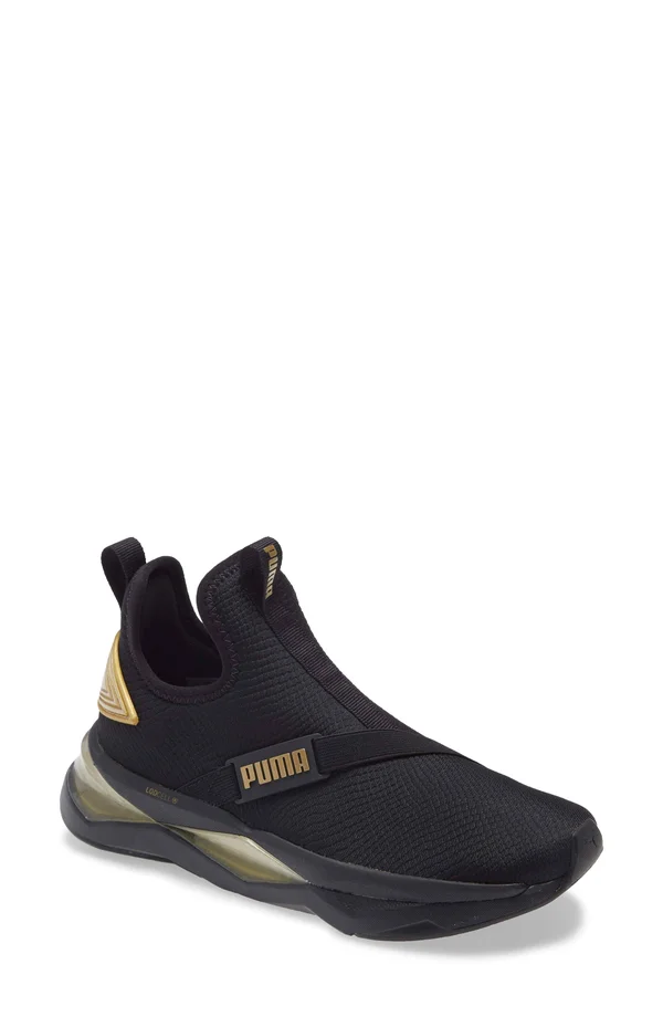 Puma LQDCELL Shatter Mid Women's Training Shoes - Black, 7.5
